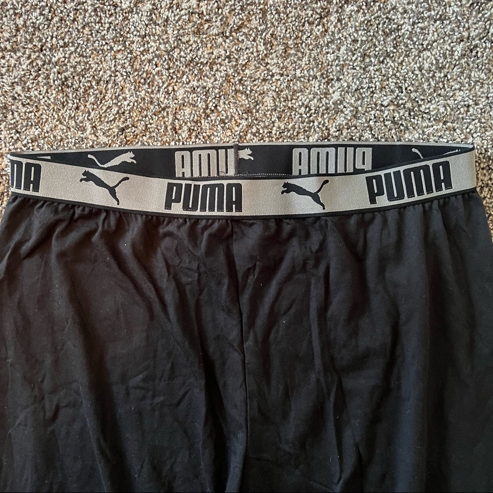 Puma | Black Sweatpants | Mens L